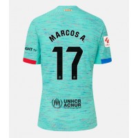 Fotbalové Dres Barcelona Marcos Alonso #17 Alternativní 2023-24 Krátký Rukáv